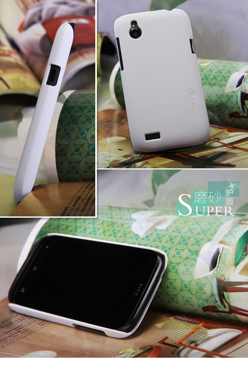 เคส HTC Desire X Desire V Nillkin Super Shield Case Hard Case สีสันสดใส ผิวสัมผัสลายตารางสุดเท่ จับถนัดมือ ของแท้ 100% By Gadget Friends